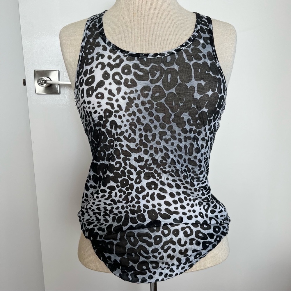 Express Intimates Leopard Tank